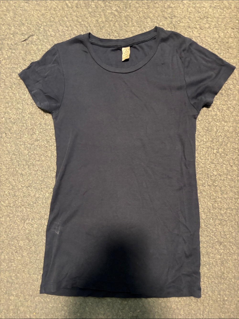 Alternative Navy Short Sleeve Crew Tee